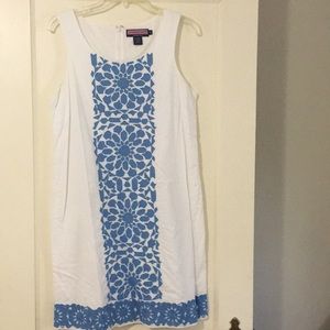 Vineyard Vines Blue and White Dress